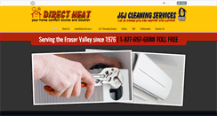 Desktop Screenshot of directheat.ca